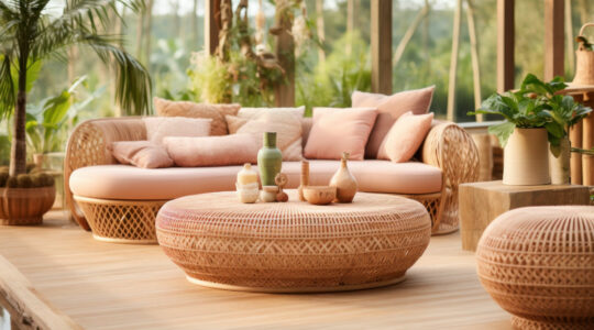 Le salon bas de jardin